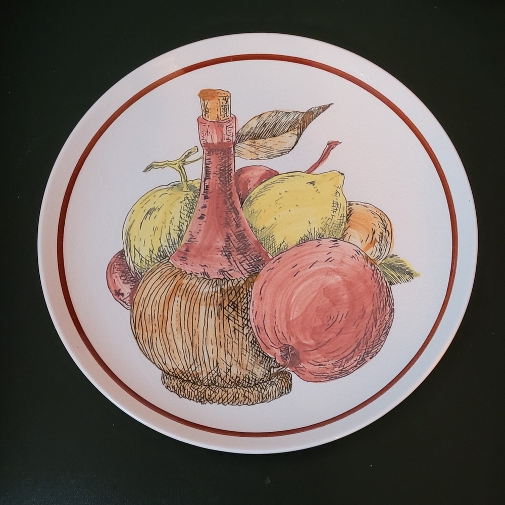 Fruit Design Dinner Plate